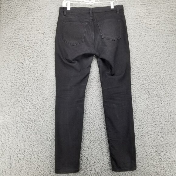 Loft Jeans Womens 29 Black Modern Skinny Stretch Denim - Picture 9 of 12